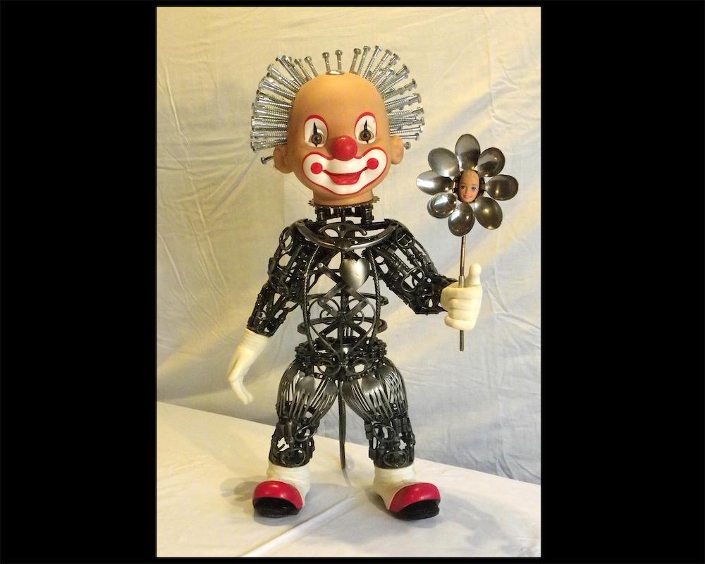 Sculpture Metal Desca Clown 2
