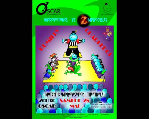 001 affiche Impropotames dessin desca match