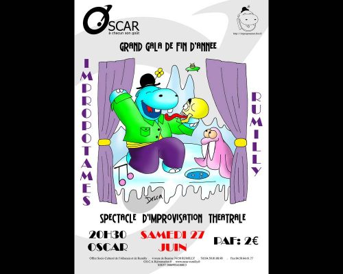 006 affiche Impropotames dessin desca gala