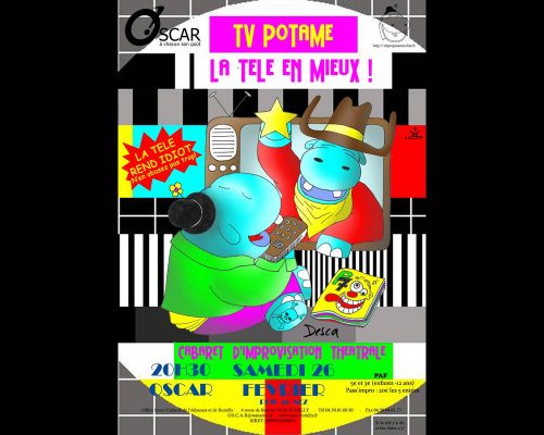 007 affiche Impropotames dessin desca tv