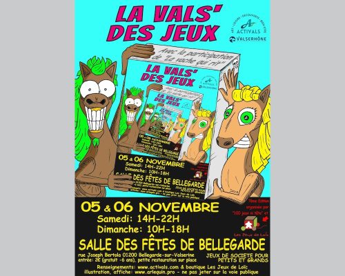 007 affiche dessin desca vals des jeux 7-leger