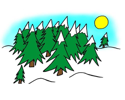 007 illustration jeu de piste dessin desca foret