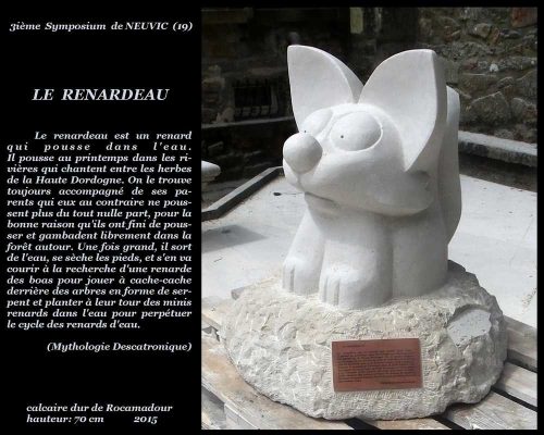 01 Renardeau sculpture Desca