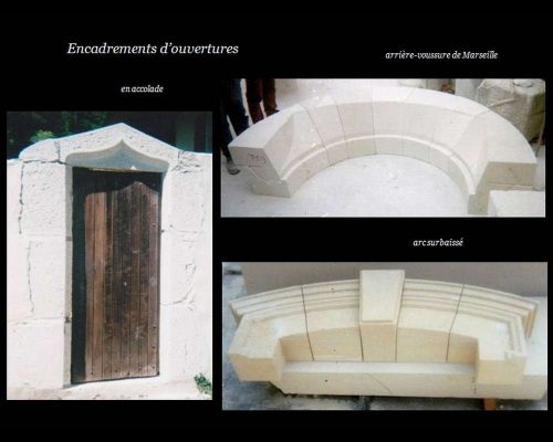 02-Encadrement de porte taille de pierre desca