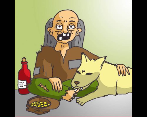 03 illustration jeu de piste dessin desca clochard