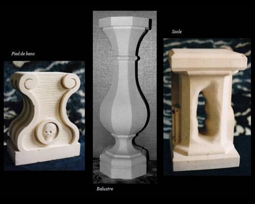 07-Balustre taille de pierre desca