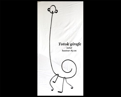 12 Sculpture Desca Totok Girafe